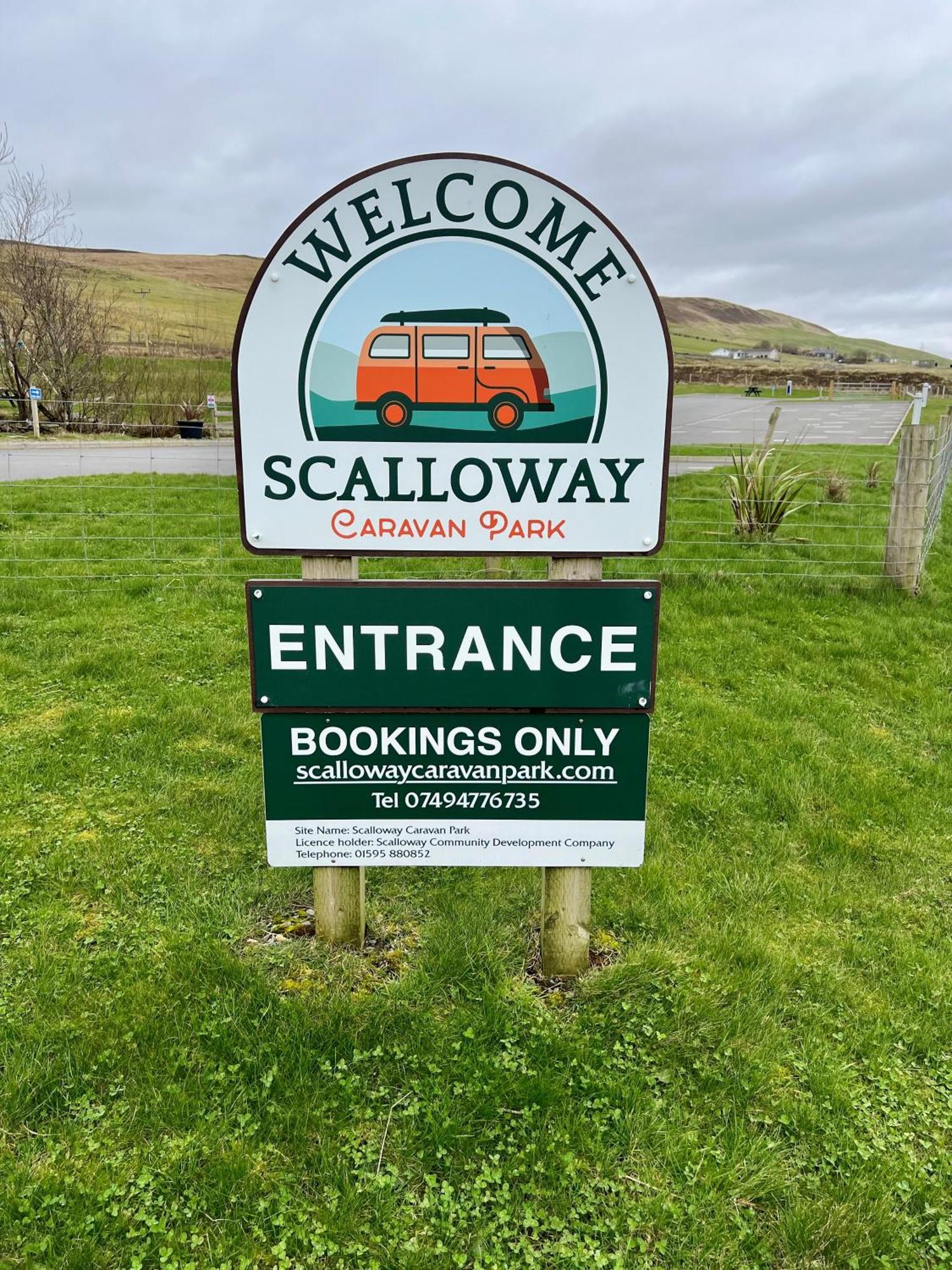 Scalloway Caravan Park Luaran gambar