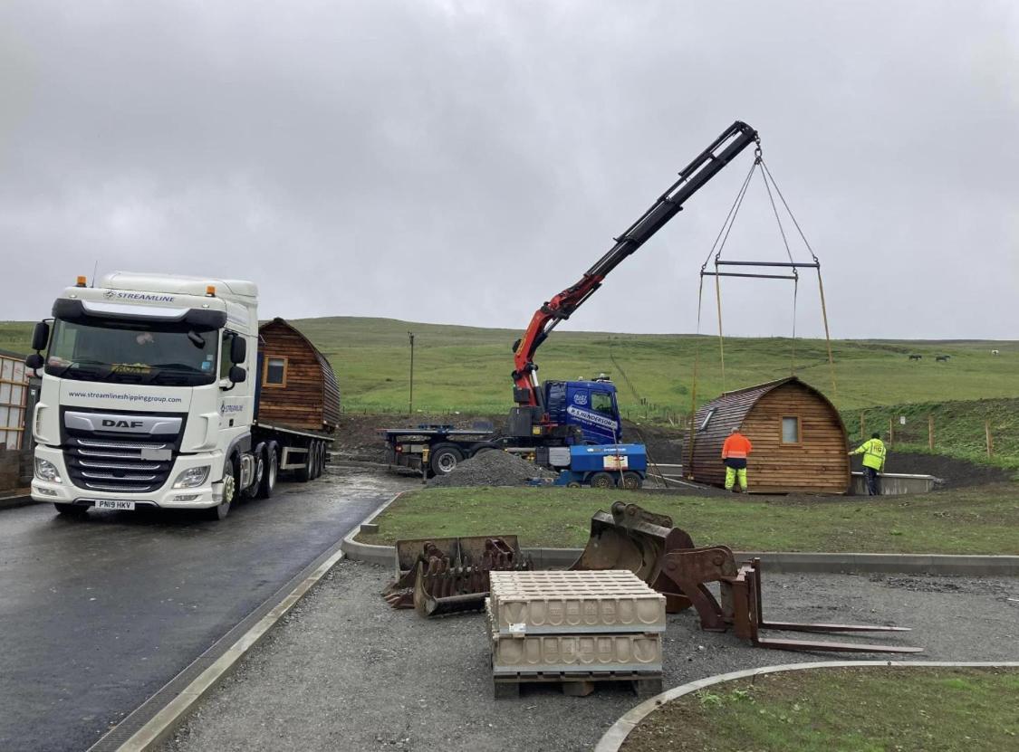 Scalloway Caravan Park Luaran gambar